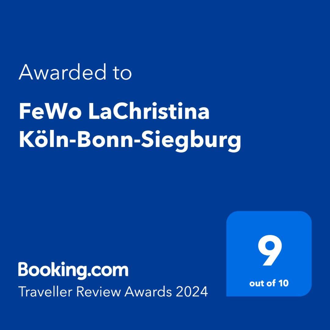 شقة Fewo Lachristina Koeln-Bonn-Siegburg ترويسدورف المظهر الخارجي الصورة